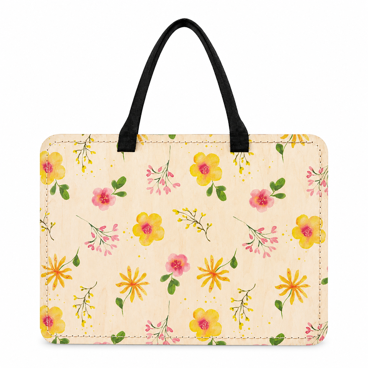 Nr. 28.1 Woodbag pentru picnic și călătorii "Floral"