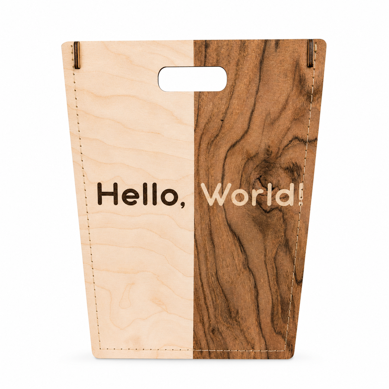 Nr. 17 Coș decorativ "Hello, World!"