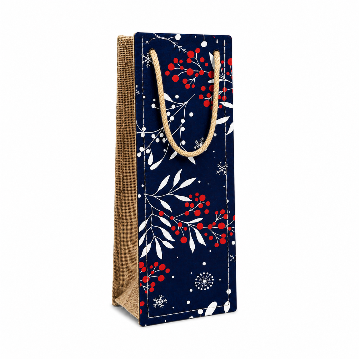Nr. 1 Woodbag pentru vin "De Iarnă"