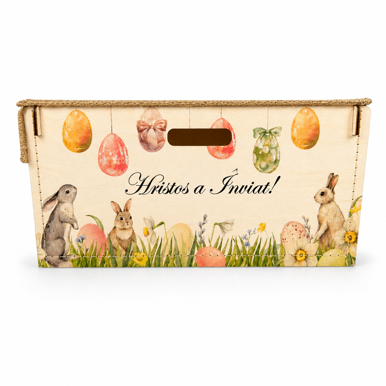 Nr. 21 Coș pentru pâine "Hristos a Înviat!"