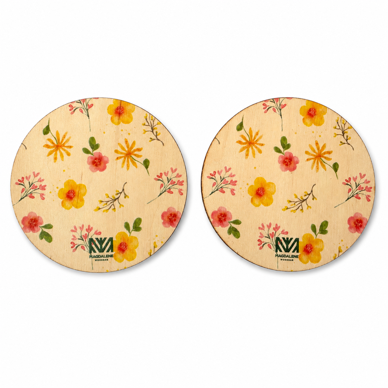 Suport pentru cană "Floral", set 2 buc.