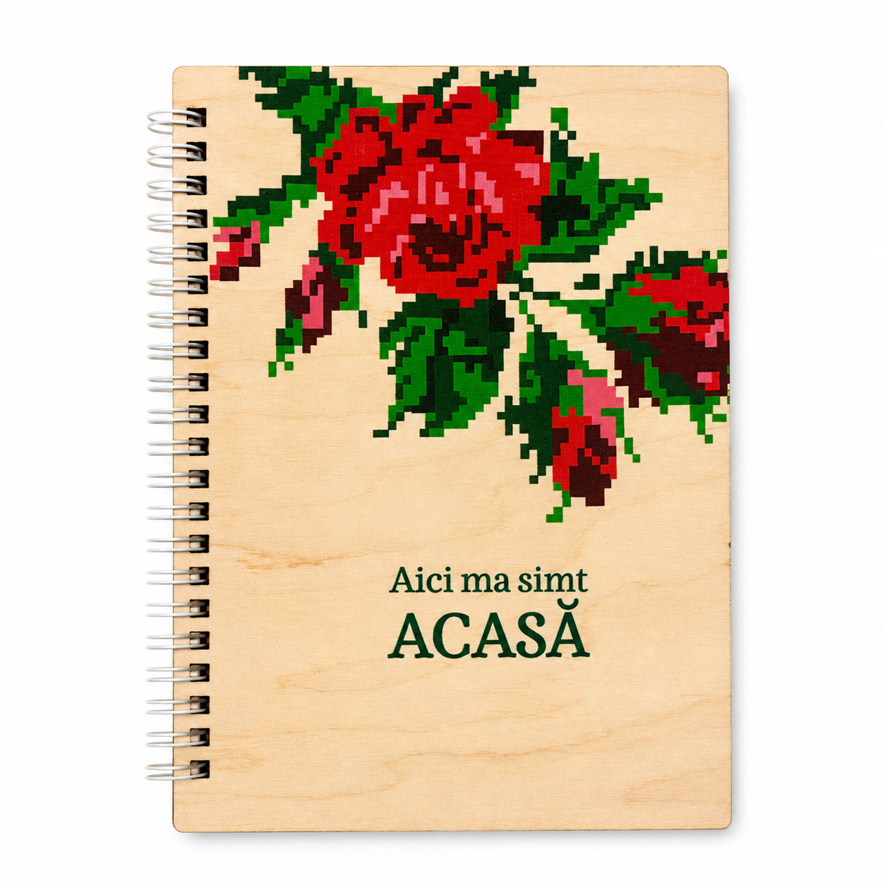 Agendă A5 "Trandafir"