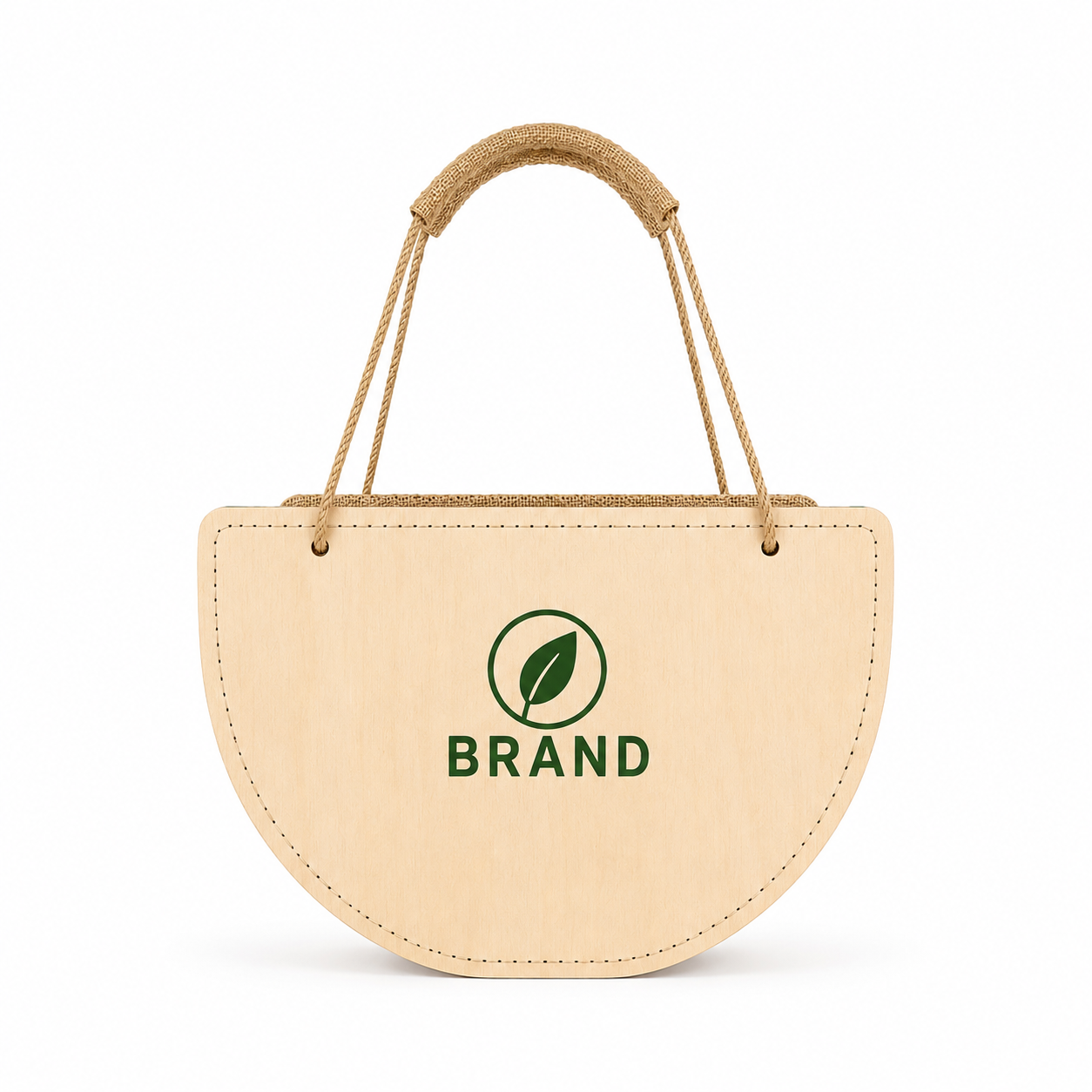 Nr. 9.1 Woodbag pentru picnic și cumpărături, cu fermoar