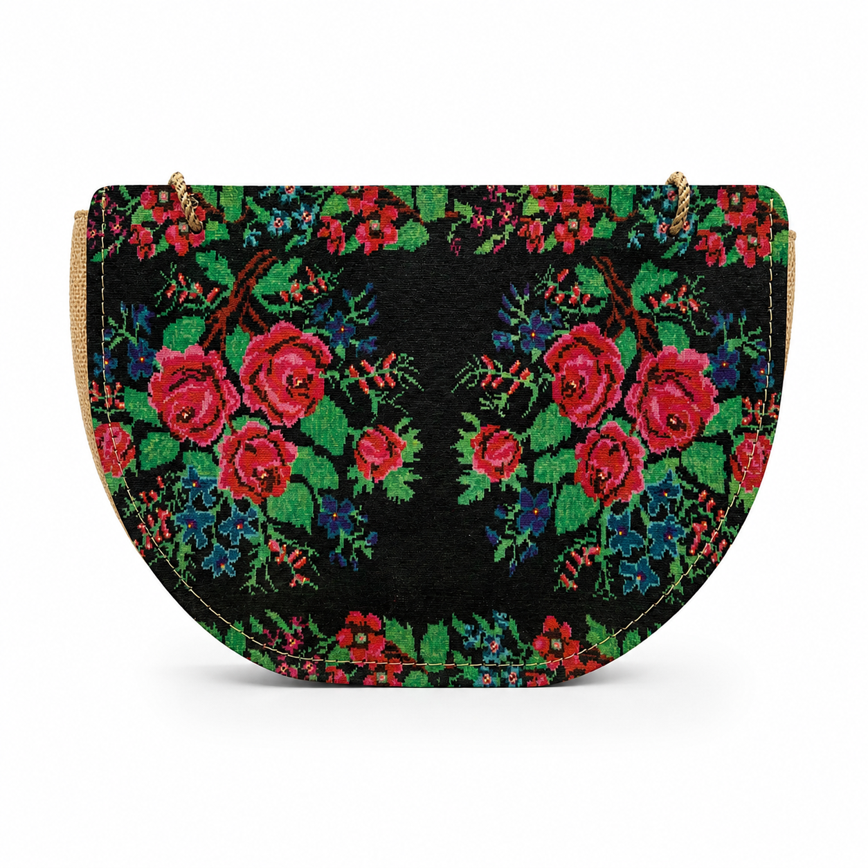 Nr.9 Woodbag pentru picnic și cumpărături "Covor"