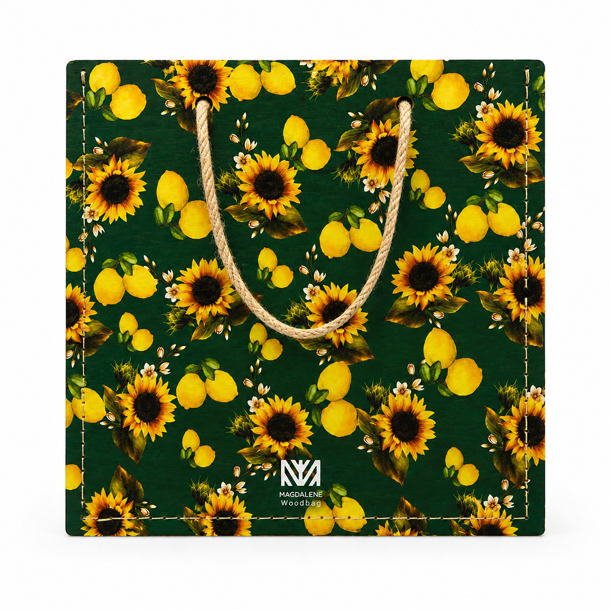 Woodbag-uri pentru cadouri "Floarea soarelui"