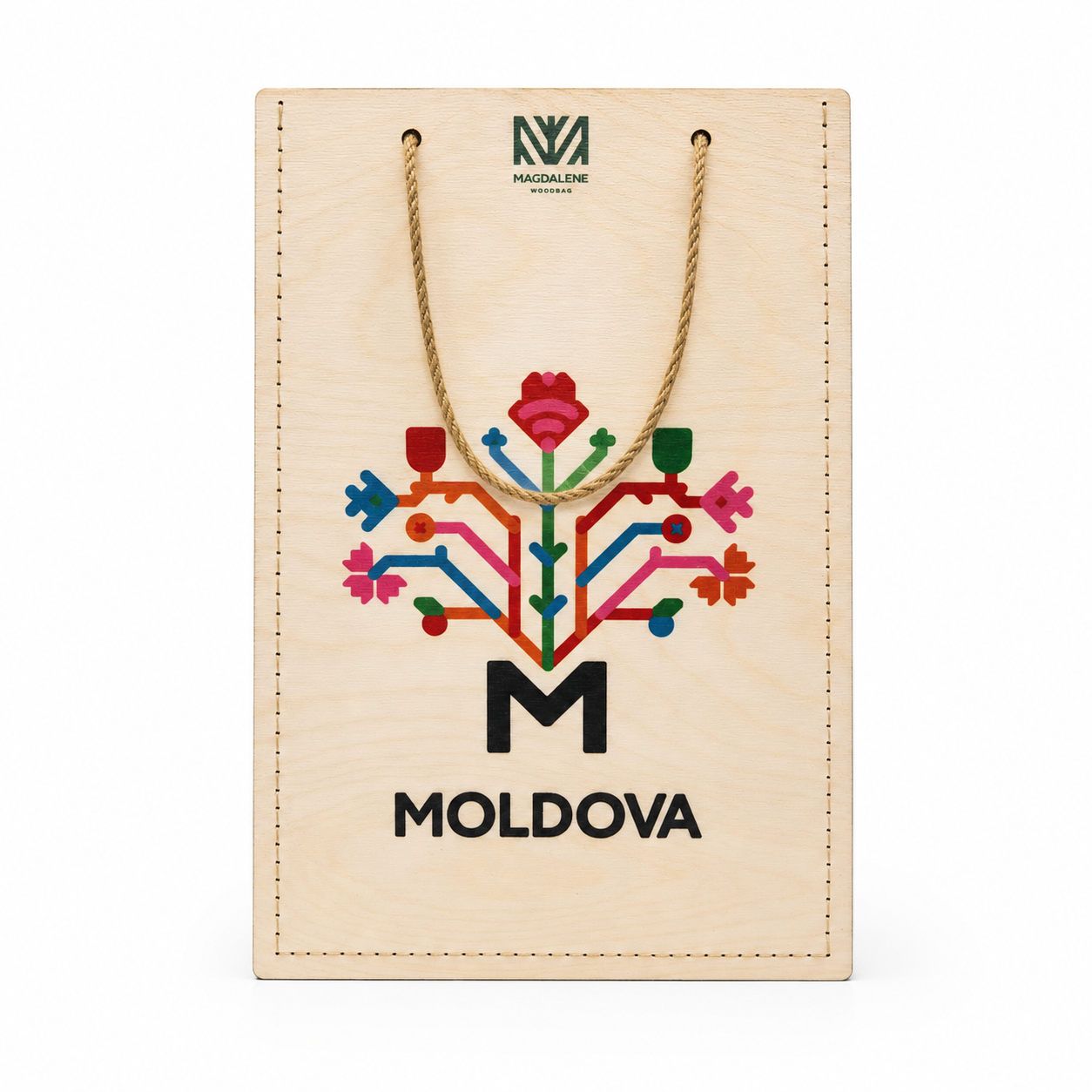Nr. 7 Woodbag pentru vin "Moldova"